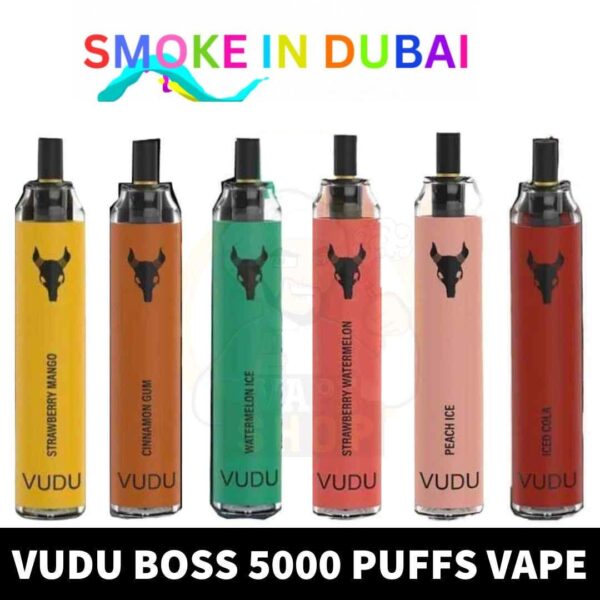 VUDU Boss 5000 Puffs 50Mg Disposable Vape In Dubai