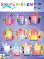 Tikobar 6000 Puffs Disposable Vape Rechargeable Buy in UAE Dubai