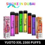 Yuoto XXL Disposable Vape 2500 Puffs Buy in UAE Dubai Vape Shop