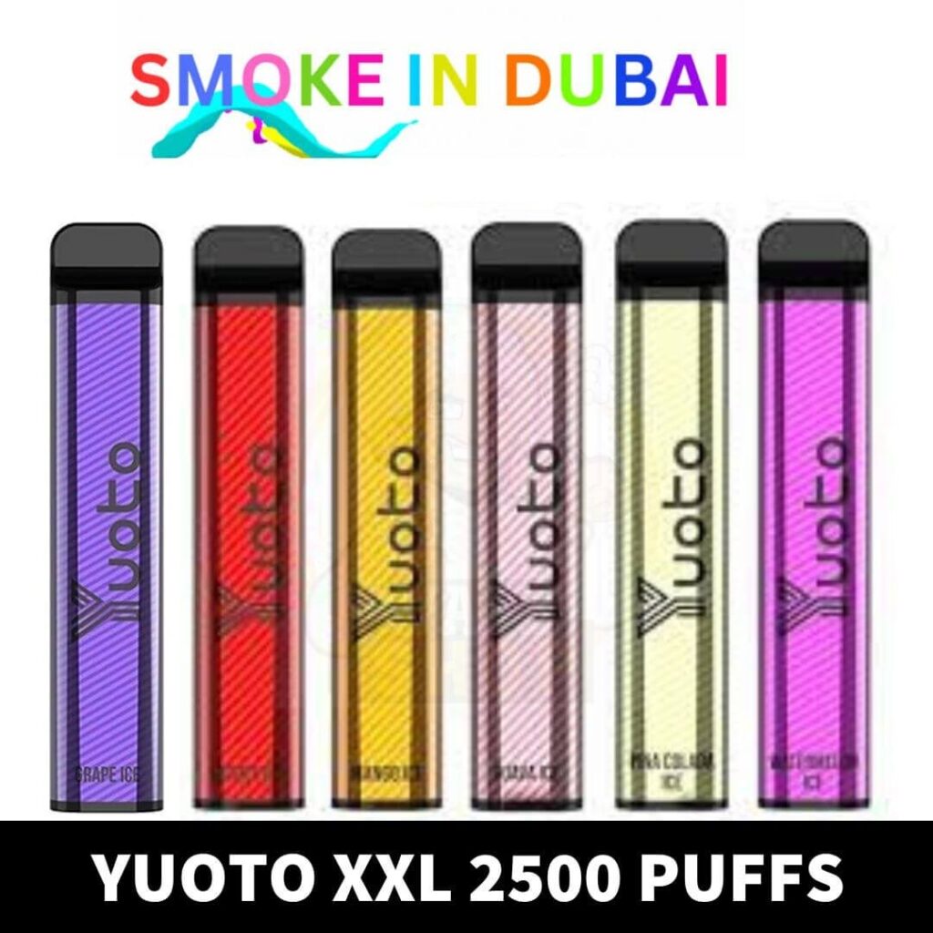 Yuoto XXL Disposable Vape 2500 Puffs Buy in UAE Dubai Vape Shop