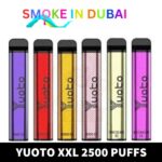 Yuoto XXL Disposable Vape 2500 Puffs Buy in UAE Dubai Vape Shop
