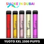 Yuoto XXL Disposable Vape 2500 Puffs Buy in UAE Dubai Vape Shop