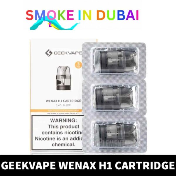 GEEKVAPE Wenax H1 Pod Cartridge – (3 Pieces) in Dubai, UAE