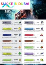 NERD Crystal Disposable vape 5500 Puffs in Dubai, UAE
