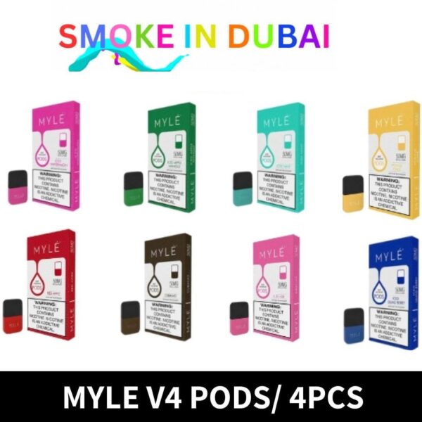 Myle V4 Pods 16 Flavors | Best Myle Vape In Dubai UAE