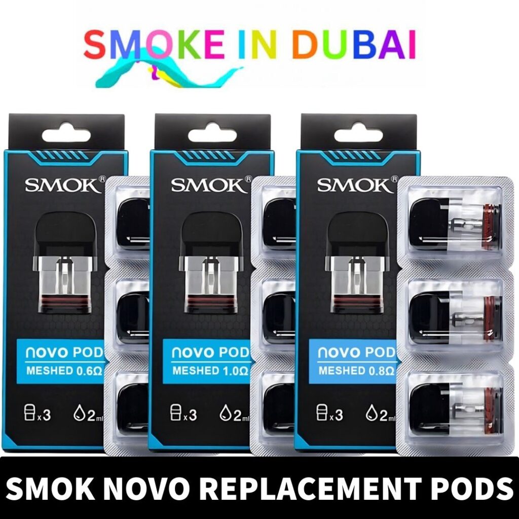 SMOK Novo Replacement Pods in Dubai