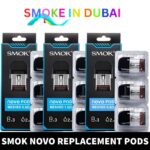 SMOK Novo Replacement Pods in Dubai
